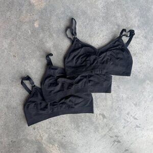 Hofish 3 Seamless Nursing Maternity Bralettes